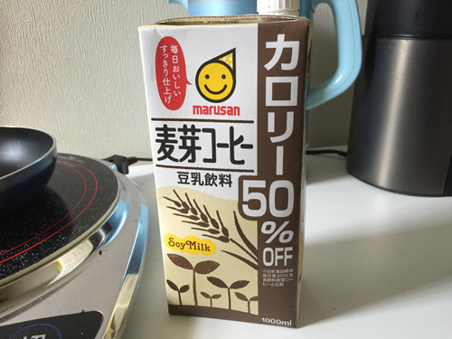 コーヒー豆乳